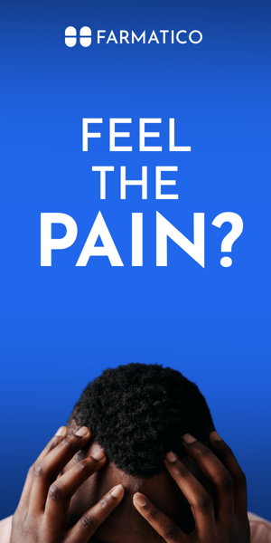 Szablon reklamy banerowej — Feel The Pain ? — Live A Pain-Free Life