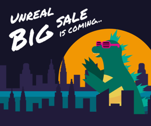 Unreal Big Sale Is Coming — Cyber Monday Up To 80% Off
