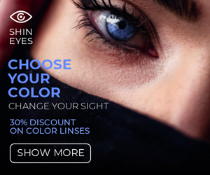Choose Your Color — Change Your Sight — 30% Discount On Color Lenses
