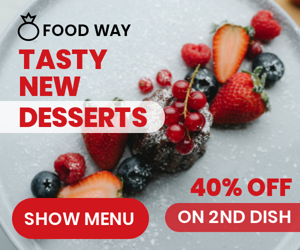 Tasty New Desserts — 40% Off On 2nd Dish