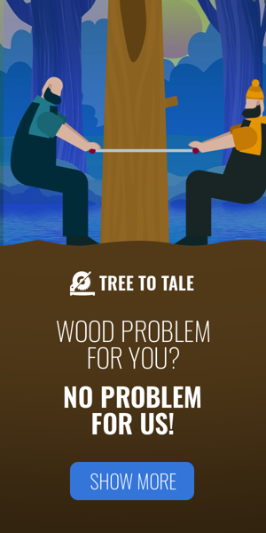 Banner ad template — Wood Problem For You? — No Problem For Us!