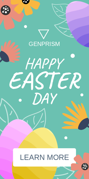 Шаблон рекламного банера — Щасливого Великодня — Свято