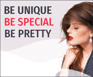 Be Unique, Be Special, Be Pretty — 25% Off For The Second Item