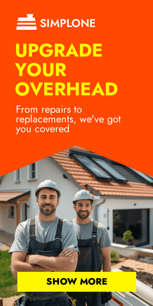 Шаблон рекламного банера — Покращіть свій дах — від ремонту до заміни, ми вас підтримаємо