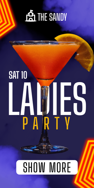 Banner ad template — Ladies Party — Sat 10