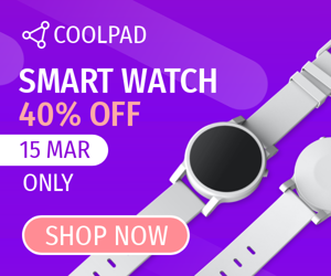 Smart Watch — 40% Off 15 Mar Only