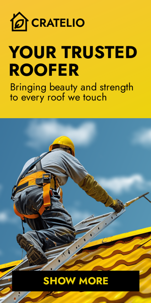 Banner ad template — Your Trusted Roofer — Bringing Beauty And Strength To Every Roof We Touch