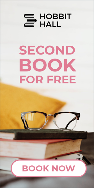 Шаблон рекламного банера — Book Store — Second Book For Free