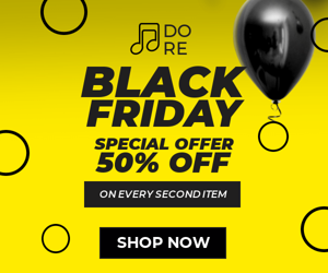 Black Friday — Special Offer 50% Off On Every Second Item