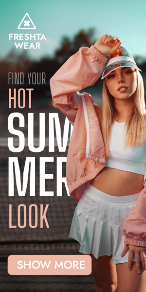 Banner ad template — Find Your Summer Look — Clothes Store