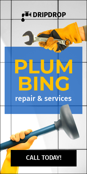 Szablon reklamy banerowej — Plumbing — Repair & Services