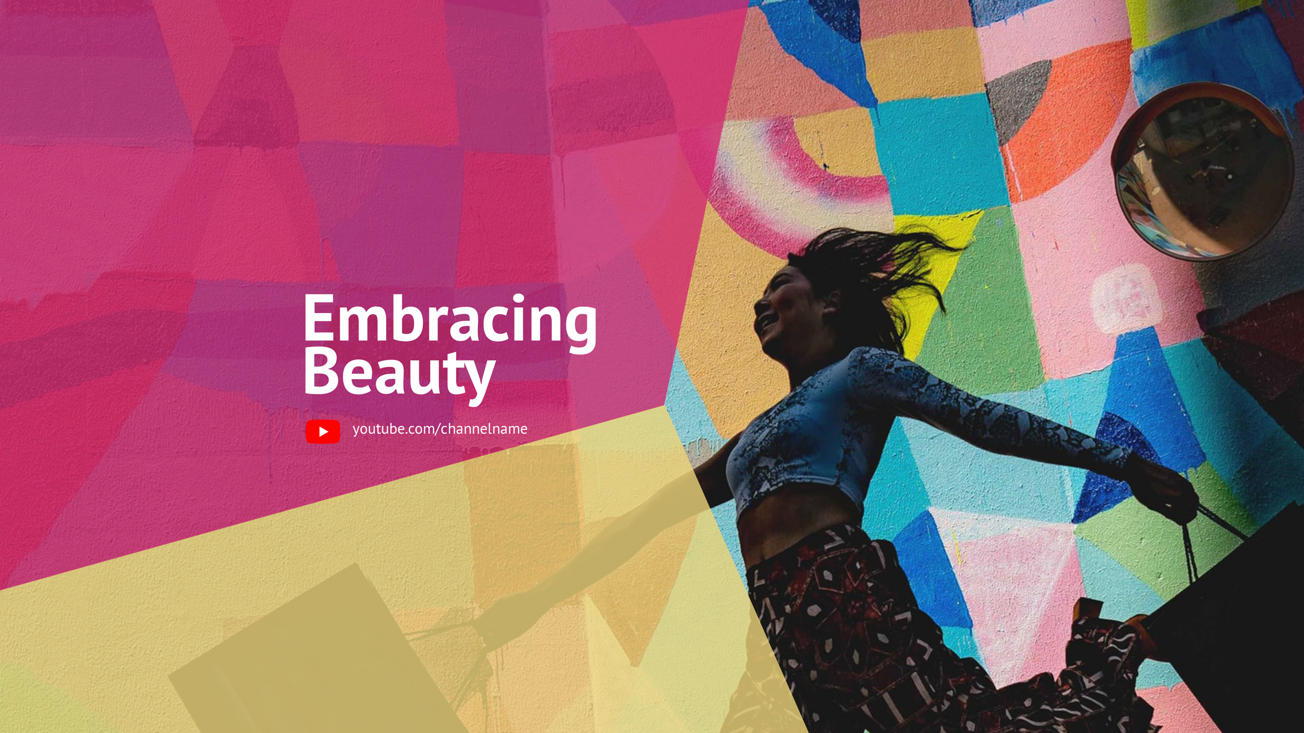 Шаблон рекламного баннера — Embracing Beauty — Блог