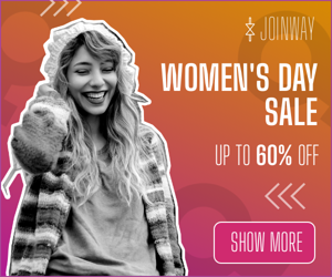 Women's Day Sale — Up To 60% Off