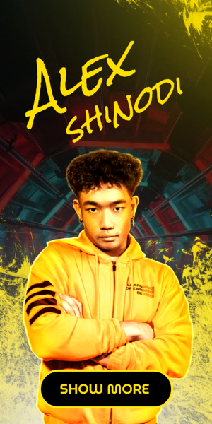 Szablon reklamy banerowej — Alex Shinodi — Analiza e-sportowa