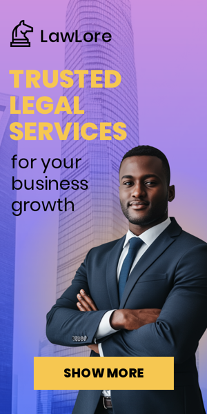 Szablon reklamy banerowej — Trusted Legal Services  — For Your Business Growth