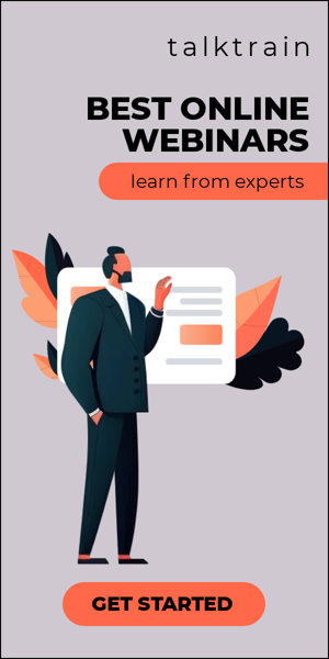 Banner ad template — Best Online Webinars — Learn From Experts