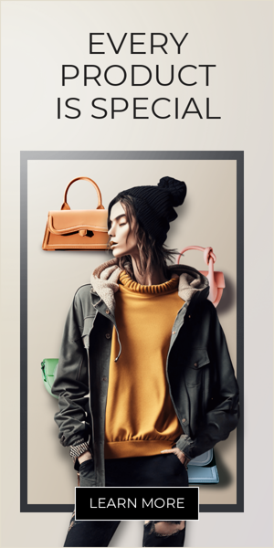 Banner ad template — Every Product Is Special — E-Commerce
