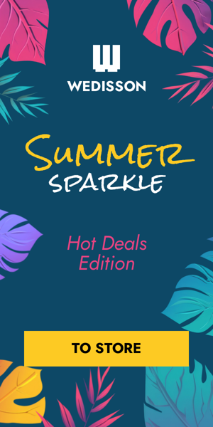 Banner ad template — Summer Sparkle Hot Deals Edition — Summer Sale