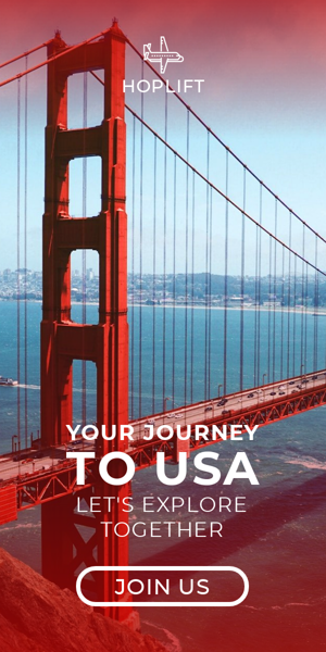Banner ad template — Your Journey To USA — Let's Explore Together
