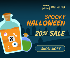 Spooky Halloween — 20% Sale