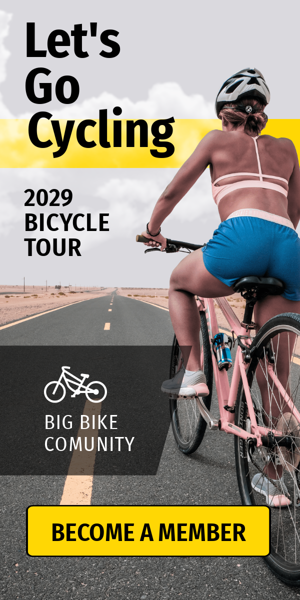 Шаблон рекламного банера — Lets Go Cycling — Bicycle Tour