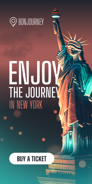 Banner ad template — Enjoy The Journey! In New York — Travel