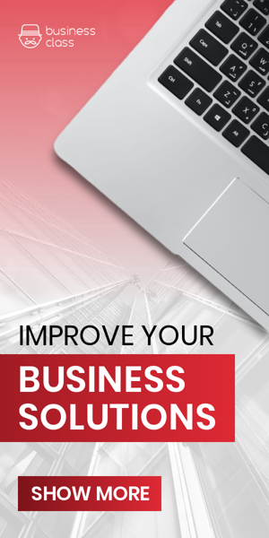 Banner ad template — Improve Your Business Solutions — Online Courses