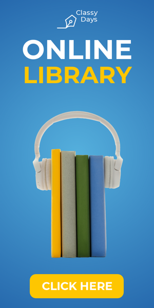 Szablon reklamy banerowej — Online Library  — Education