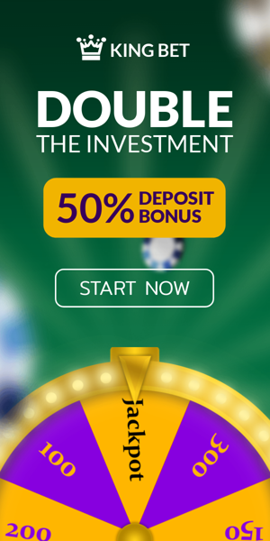 Banner ad template — Double The Investment — 50% Deposit Bonus