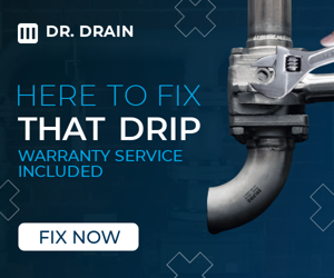Here To Fix That Drip — Warranty Service Included