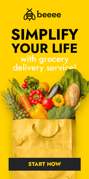 Banner ad template — Simplify Your Life With Grocery Delivery Service! — Grocery Delivery