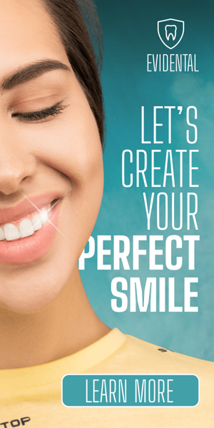 Banner ad template — Let's Create Your Perfect Smile — Dental Clinic