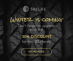 Winter is coming — Don't Forget To Upgrade Your Tire 30% Discount