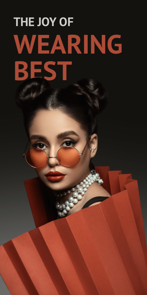 Banner ad template — The Joy Of Wearing Best — Jewellery Store