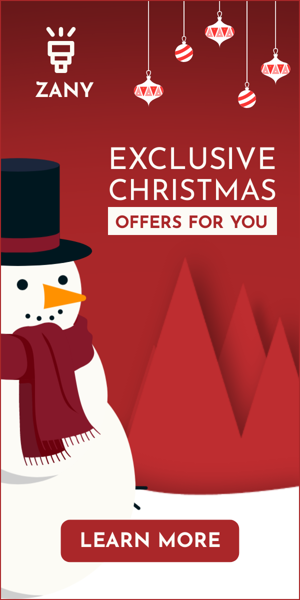 Banner ad template — Exclusive Christmas Offers — For You
