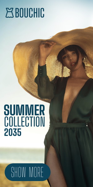 Banner ad template — Summer Collection 2035 — Clothes Store