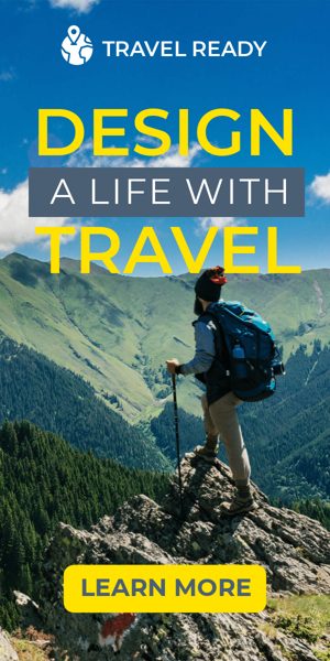 Шаблон рекламного банера — Design A life With Travel — Travel Agency