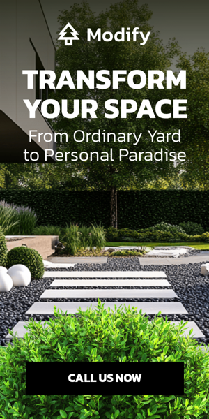 Banner ad template — Transform Your Space — From Ordinary Yard to Personal Paradise