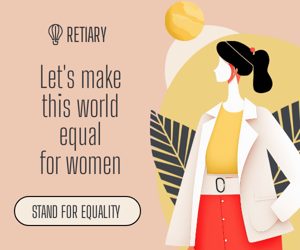 Let's Make This World  Equal For Women — Women's Day