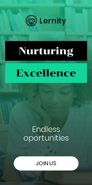 Banner ad template — Nurturing Excellence — Endless Oportunities