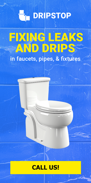 Banner ad template — Fixing Leaks And Drips — In Faucets, Pipes And Fixtures