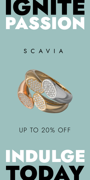Szablon reklamy banerowej — Ignite Passion Indulge Today Up To 20% Off — Jewelry