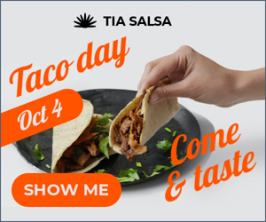 Taco Day — Come & Taste Oct 4