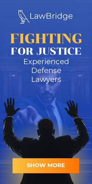 Шаблон рекламного банера — Fighting for Justice – Experienced Defense Lawyers