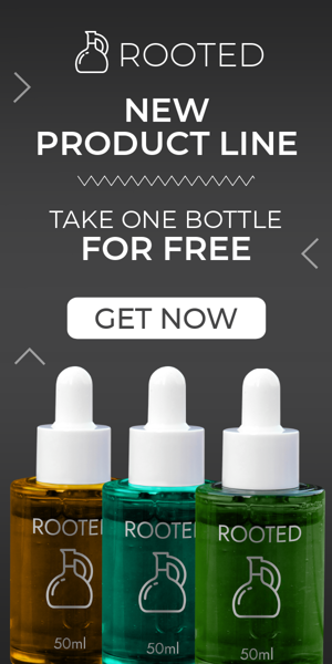 Szablon reklamy banerowej — New Product Line — Take One Bottle For Free