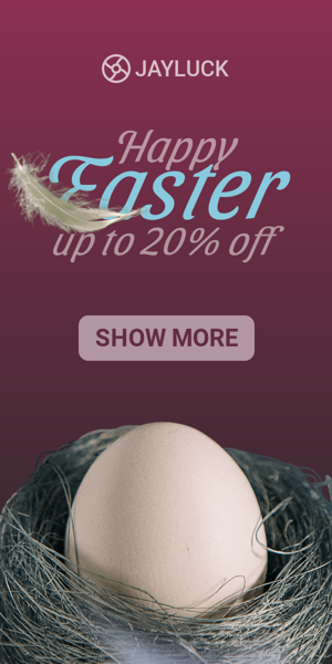 Banner ad template — Happy Easter — Up To 20% Off