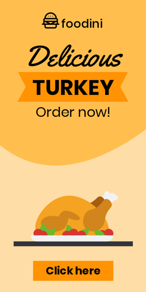 Szablon reklamy banerowej — Delicious Turkey — Order Now