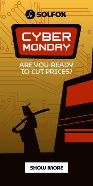 Шаблон рекламного банера — Cyber Monday — Are You Ready To Cut Prices?