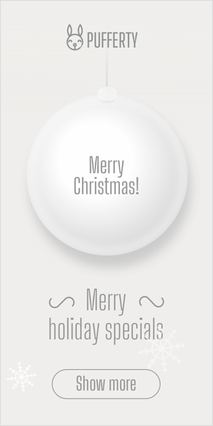 Banner ad template — Merry Christmas — Merry Holiday Specials