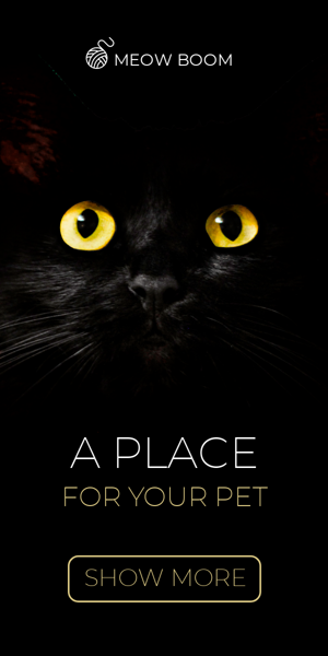 Banner ad template — A Place For Your Pet — Pet Shop